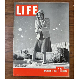 1939 December 25 LIFE Magazine John Curry Painting In Wisconsin (BM155)